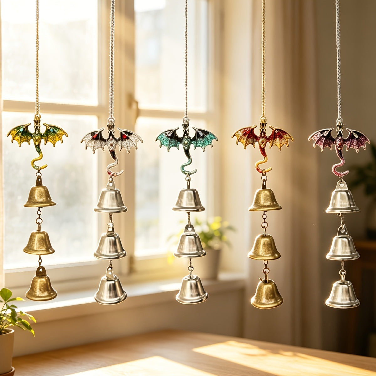 Dragon Wind Chime Bell for Home Garden Patio Decor