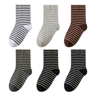 Men's Loose Fit Pure Cotton Sleep Socks - Non-Binding, Thick, Warm for Autumn/Spring