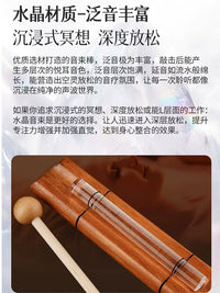 Crystal Sound Healing Wand Set for Yoga and Meditation