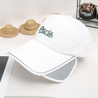 Women's UV Protection Sun Visor Hat with Retractable Brim for Outdoor Activities