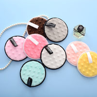 Reusable Round Microfiber Makeup Remover Pads