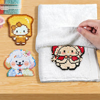 Reusable Cotton Plush Ironing Cloth for Perler Beads and DIY Crafts