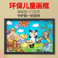 Kids' Wall-Mounted Picture Frame Simple A3 Plastic A4 Frame 8K Small 4K Poster A5 Photo Frame