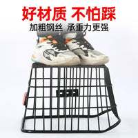 Bicycle Rear Basket for Mountain Bikes and Student Commuter Bikes, Cargo Storage Basket
