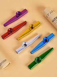 Kids Kazoo Musical Instrument with Diaphragms for Beginners