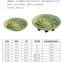 Thickened Round Plastic Plant Pot Saucer Drip Tray for Indoor Outdoor Gardening