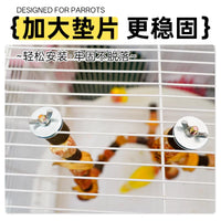 Parrot Chewing Climbing Ladder Perch Toy for Birds, Teeth Grinding and Intelligence Boosting, Cage Accessory