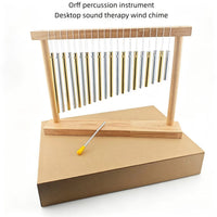 Factory Wholesale Desktop Wind Chime 20-Tone Bar Chimes Orff Percussion Instrument Band Performance Early Education Teaching Aid