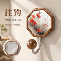 Punch-Free Transparent Adhesive Hooks for Wall, Heavy Duty, Waterproof
