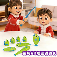 Fishing Master Telescopic Rod Toy for Kids, Educational Parent-Child Interactive Game