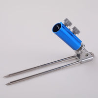 Aluminum Alloy Fishing Rod Holder Ground Insert Stand for Bank Fishing