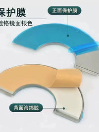 Stainless Steel Decorative Cover for Wall Holes, Air Conditioner Pipes, Water Heater Vents, and Faucets