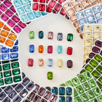 K9 Crystal Octagonal Cross-Cut Rhinestones for Nail Art, Jewelry, and Accessories