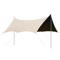 Large Blackout Vinyl Canopy Tent for Outdoor Camping, Sunshade, and Rain Protection