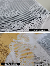 Lace Dust Cover for Small Appliances, Coffee Machines, Printers, and Fax Machines