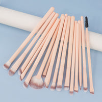 Premium Skin Tone Eye Makeup Brush Set - Concealer, Eyeshadow, Highlight, Detail Brushes