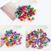 Colorful Small Bells for DIY Crafts, Pet Collars, Braided Ropes, and Christmas Decorations