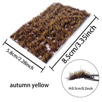 Irregular Terrain Grass Tufts for Dioramas and Miniature Models