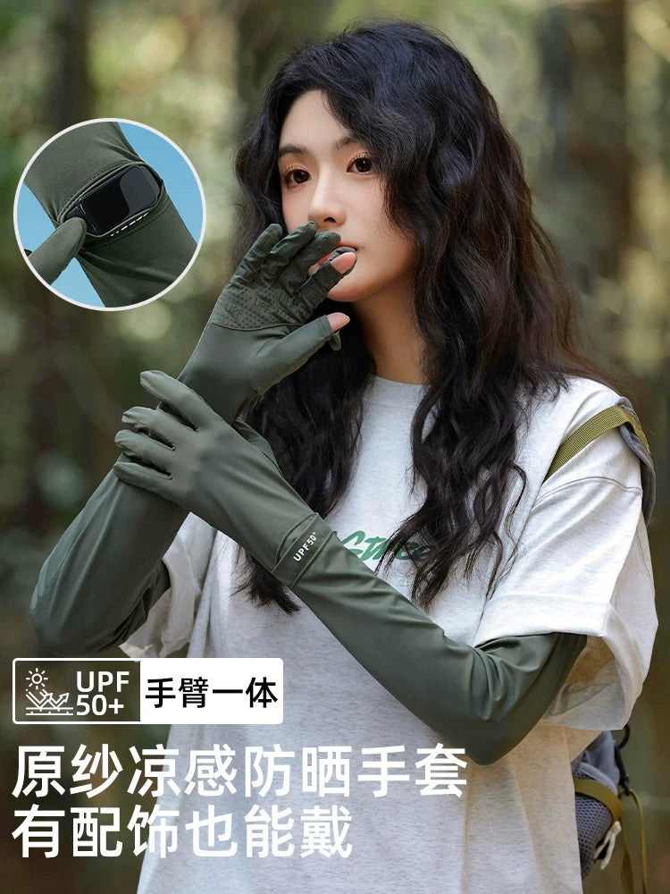 UV Protection Cooling Arm Sleeves for Cycling & Outdoor Activities