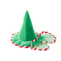 Christmas Pet Green Tulle Dress and Hat Set for Dogs