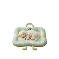 Pet Cooling Mat for Cats and Dogs, Breathable Ice Silk Pad for Sofa and Pet Beds, Anti-Slip and Bite-Resistant