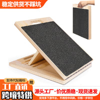 Wooden Slant Board Calf Stretcher for Office and Home Use - Professional Fitness Leg Stretcher