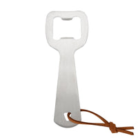 Stainless Steel Beer Bottle Opener with Hanging Rope Option, Thickened Can Opener for Restaurants and Home Use