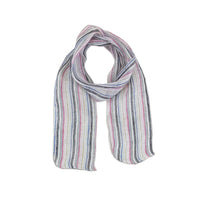 French Linen Polka Dot Scarf for Women, Fashionable and Versatile