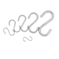 304 Stainless Steel S-Hooks for Kitchen and General Purpose Hanging