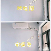 Decorative Rope Wrap Kit for AC Pipes and Exposed Plumbing, Creative Pipe Concealer with Animal Ornaments