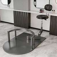 Modern Swivel Barber Chair with Integrated Design for Hairdressers