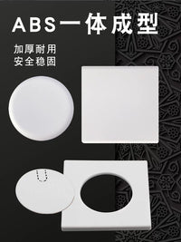 86 Type Wall Hole Cover Plate for Pipes and Air Conditioning Openings