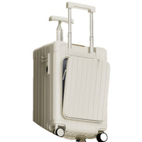 Kids Ride-On Suitcase with Seat, Multifunctional Travel Luggage for Children, 20/24 Inch Carry-On/Checked
