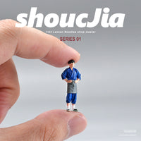 1:64 Scale Miniature Collector Figures for Dioramas and Car Models