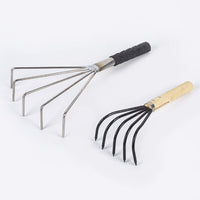 Stainless Steel Clam Rake for Beachcombing and Gardening