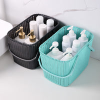 Portable Shower Caddy Basket with Handle, Multi-functional Storage Organizer for Bathroom, Quick-Draining