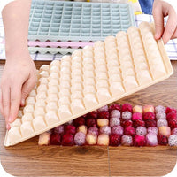 Commercial Ice Cube Tray with 96 Grids for Refrigerator, Quick Freeze Ice Maker for Milk Tea Shops, Restaurants, and Bars