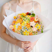 Jingdezhen Ceramic Flower Bouquet for Home Decor and Gifts