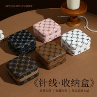 Portable Sewing Kit with Zippered Storage Case, Hand Sewing Thread and Machine Thread for Home Use