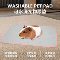 Washable Guinea Pig Pee Pad Reusable Absorbent Pet Cage Liner