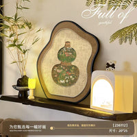 Vintage Gourd Desktop Art Decor for TV Cabinet Living Room Entrance