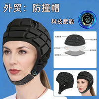 Soft Padded Helmet for Rugby Soccer Goalkeeper Volleyball Basketball Skiing Skateboarding Cycling Head Protection