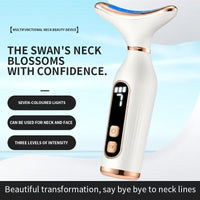 Multifunctional EMS Neck and Face Massager for Lifting and Tightening