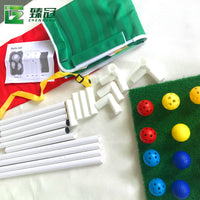 Golf Chipping Practice Net and Game Board, Multi-functional Training Aid