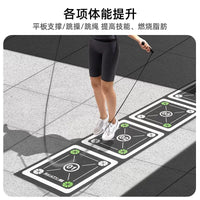 Agility Ladder & Jump Grids Training Mat for Football, Boxing, and Physical Fitness Training, Rope Ladder for Kids