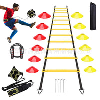 Agility Ladder Training Set with Cones for Soccer Speed and Footwork Drills