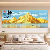 Self-Adhesive Wall Mural for Bedroom Headboard Hotel Guest Room Decor