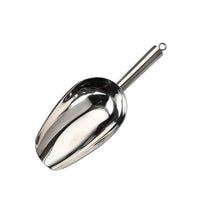 Thickened Stainless Steel or PC Ice Scoop for Supermarket, Flour, Ice Maker, Rice, and Multipurpose Use
