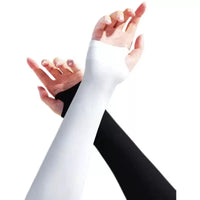 Unisex UV Protection Cooling Arm Sleeves for Cycling & Driving