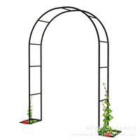 Metal Garden Arch Trellis for Climbing Plants, Roses, and Outdoor Wedding Decor